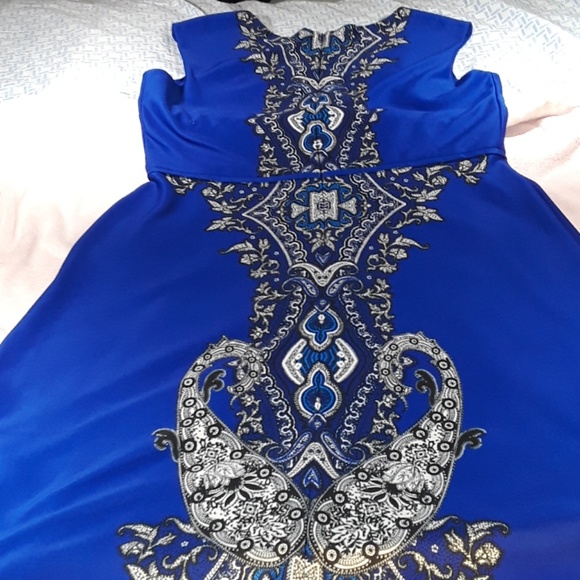 Studio One N.Y. Blue Dress - Picture 4 of 8